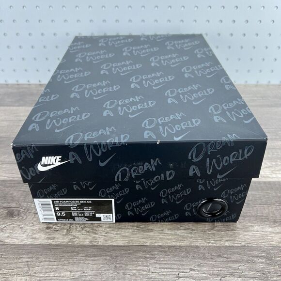 Nike Air Foamposite One QS 'Dream a World' White Grey (DM0115-001) Mens Size 8 - Picture 11 of 12